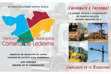 Nuestros Servicios Servicios de la Mancomunidad de Municipios Comarca de Ledesma