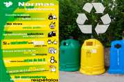 Normas y uso de los contendores Reciclar es obra de todos. Ayúdanos a conservar tu medio ambiente.
